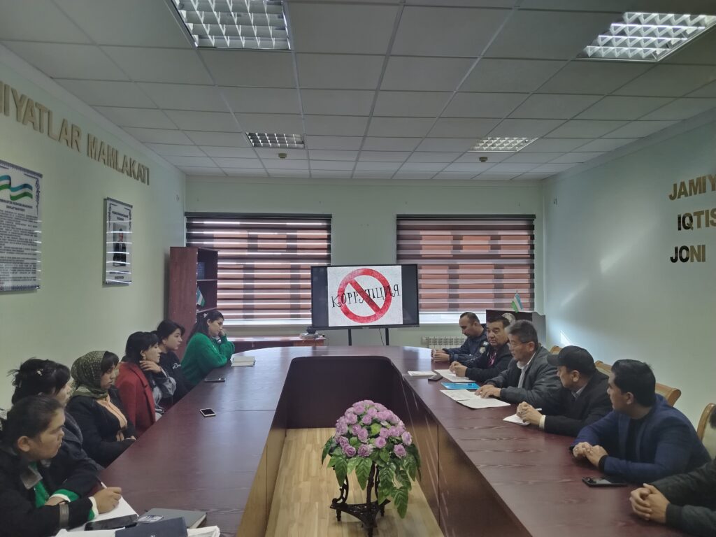 KORRUPSIYA — KELAJAK ZAVOLI